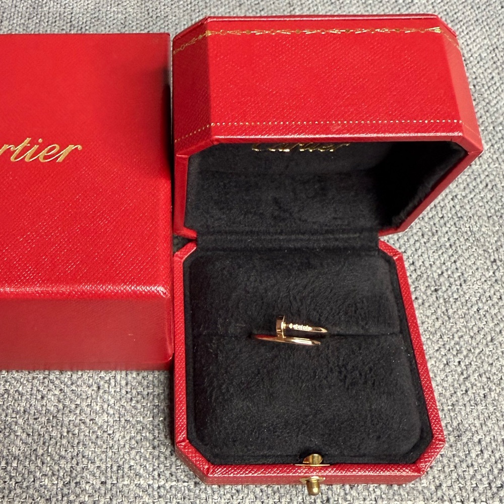 Cartier Juste un Clou small ring Rose gold 58 - Picture 2 of 5